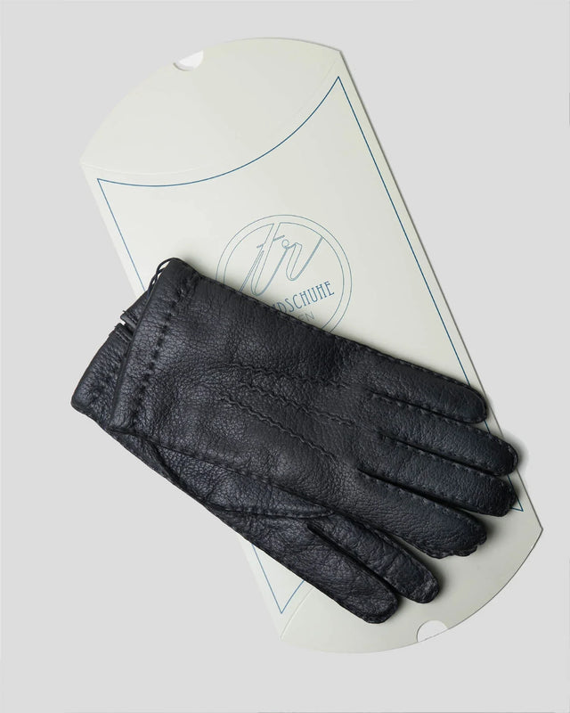 Thomas Riemer - Peccary | Black - Gloves