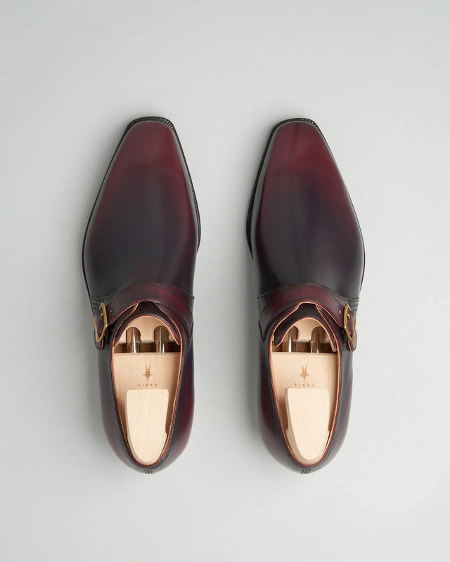 Maison Corthay - Arca Buckle | Lie de Vin - Buckle