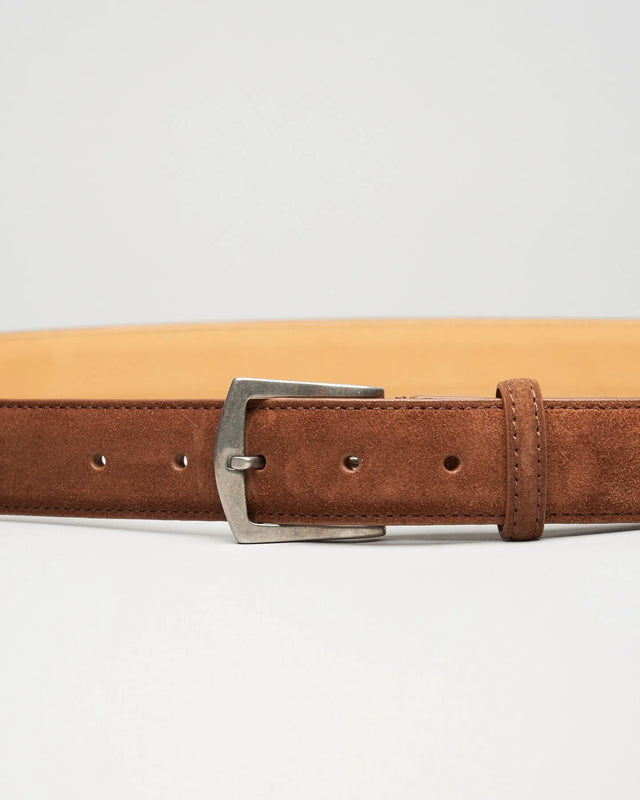 Edward Green - Belt | Suede | Snuff - Belts