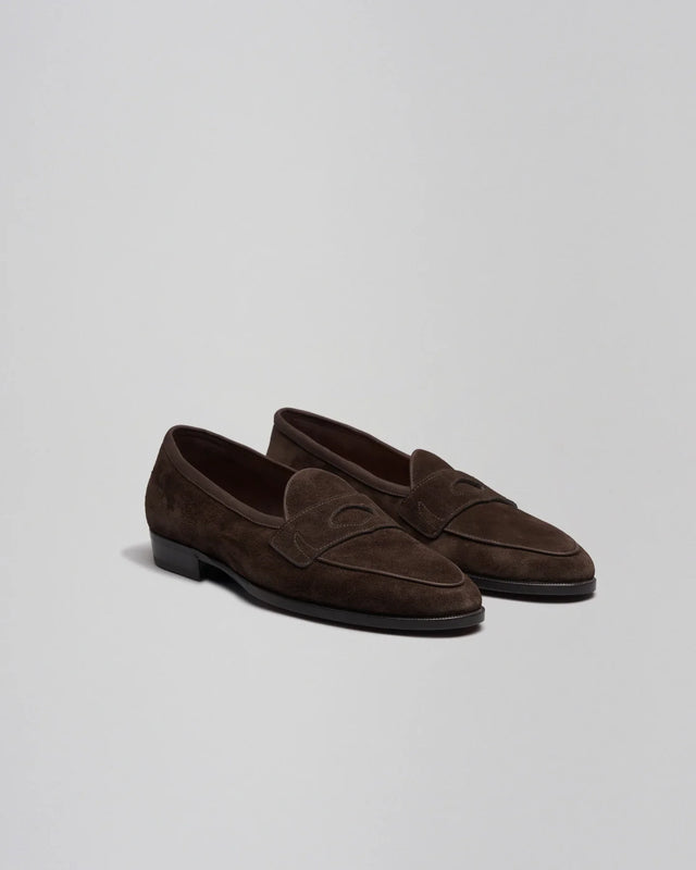 Baudoin & Lange - Fenelon | Suede | Dark Brown - Loafer