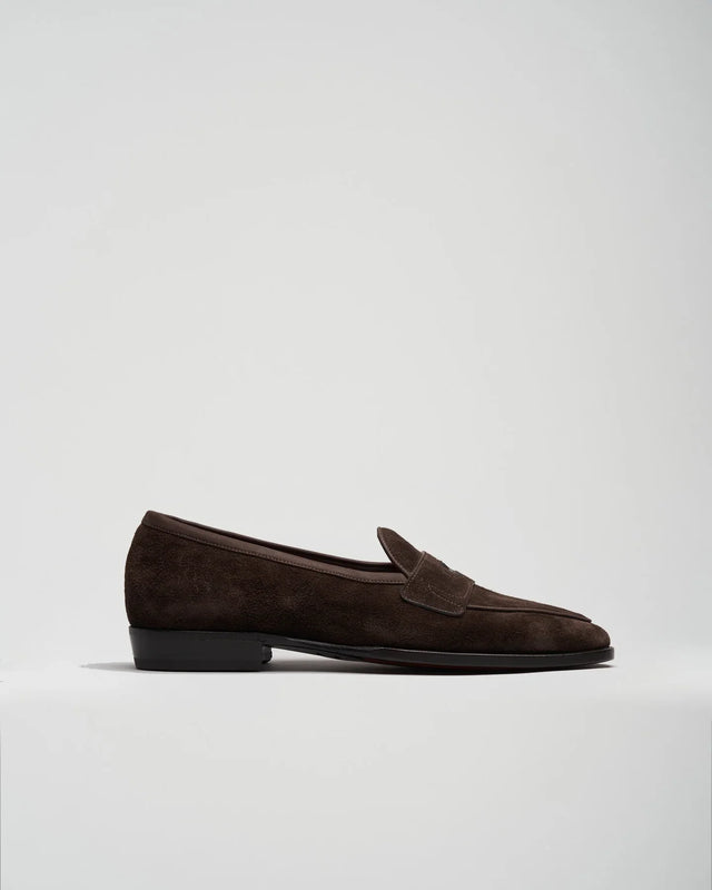 Baudoin & Lange - Fenelon | Suede | Dark Brown - Loafer