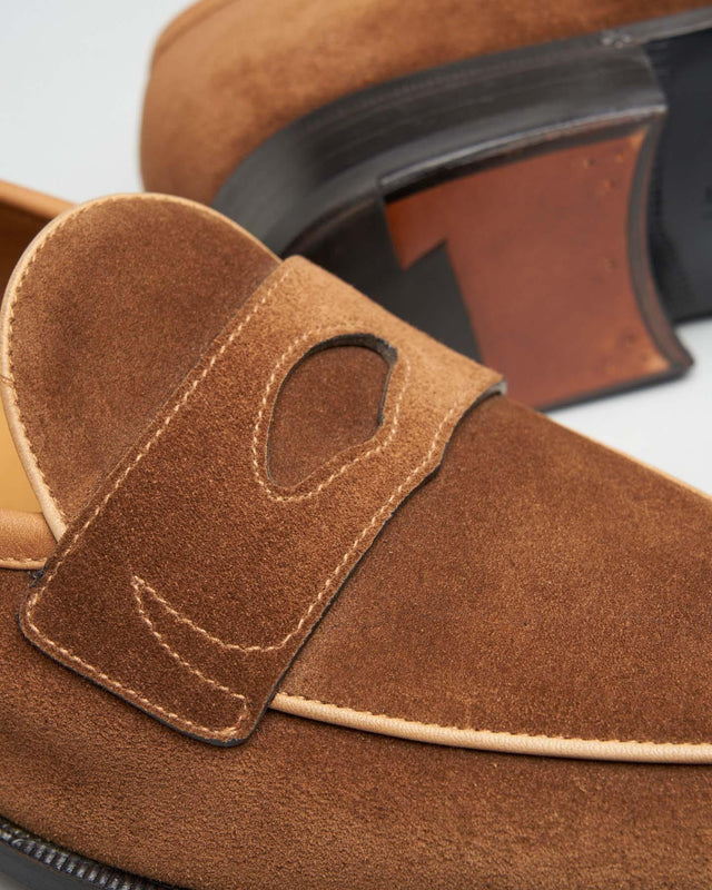 Baudoin & Lange - Fenelon | Suede | Tan - Loafer