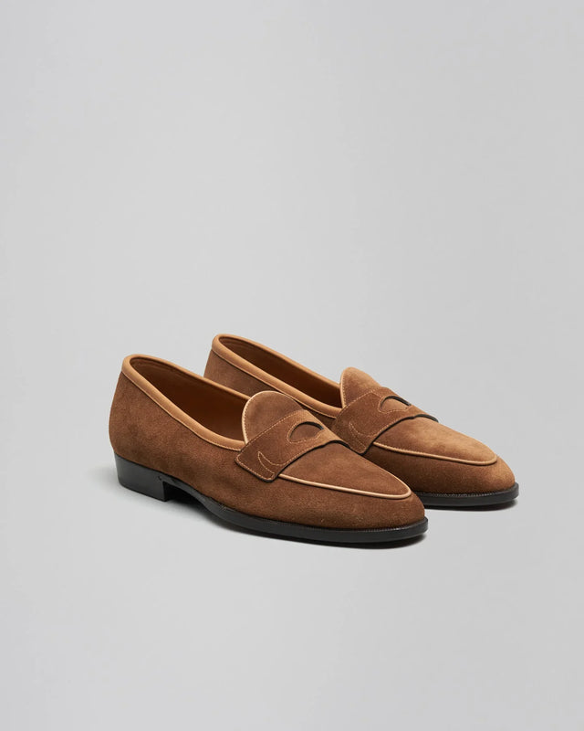 Baudoin & Lange - Fenelon | Suede | Tan - Loafer