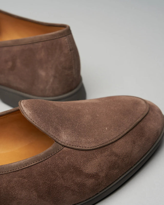 Baudoin & Lange - Stride | Suede | Taupe - Loafer