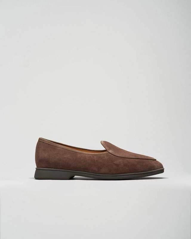 Baudoin & Lange - Stride | Suede | Taupe - Loafer