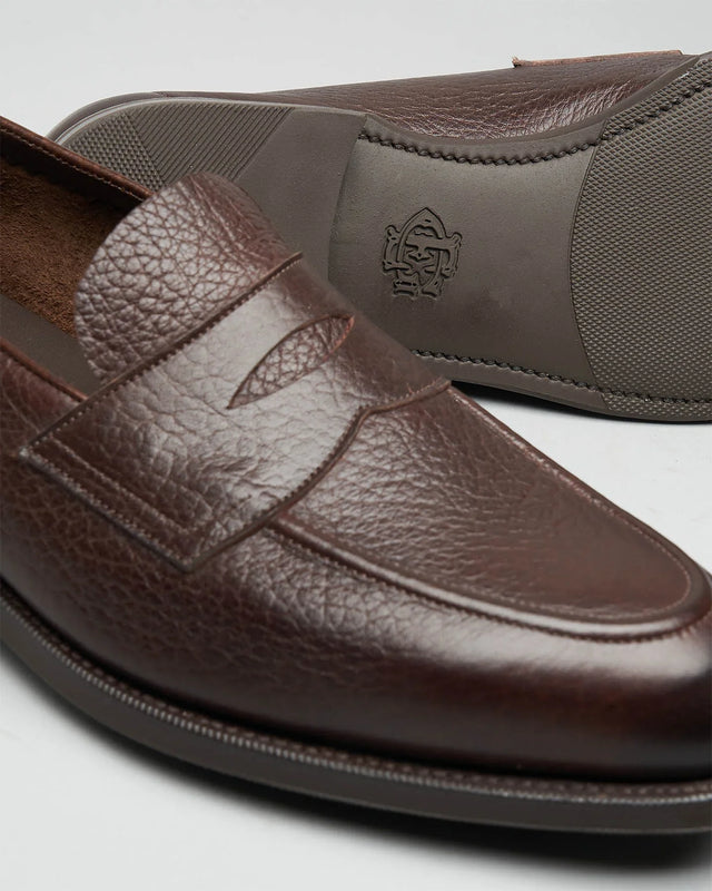 Edward Green - Piccadilly | Unlined | London Grain | Dark Brown - Loafer