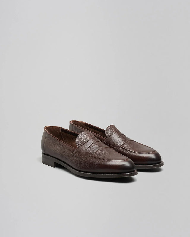 Edward Green - Piccadilly | Unlined | London Grain | Dark Brown - Loafer