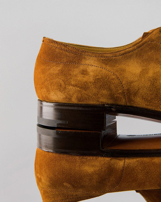Edward Green - Dover | Unlined | Suede | Tobacco - Lace-up