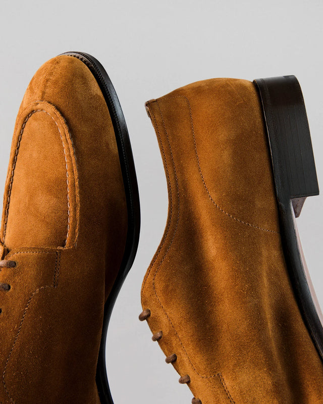 Edward Green - Dover | Unlined | Suede | Tobacco - Lace-up