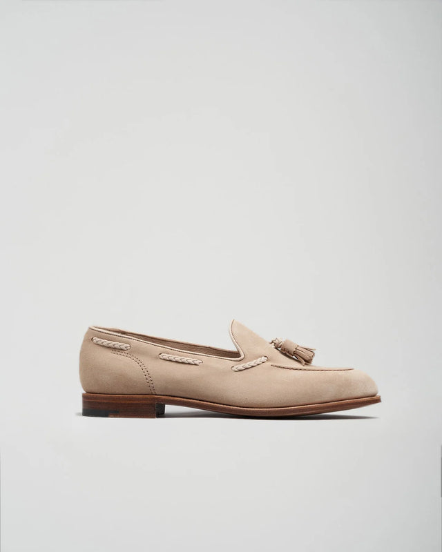 Edward Green - Belgravia | Unlined | Suede | Oyster - Loafer