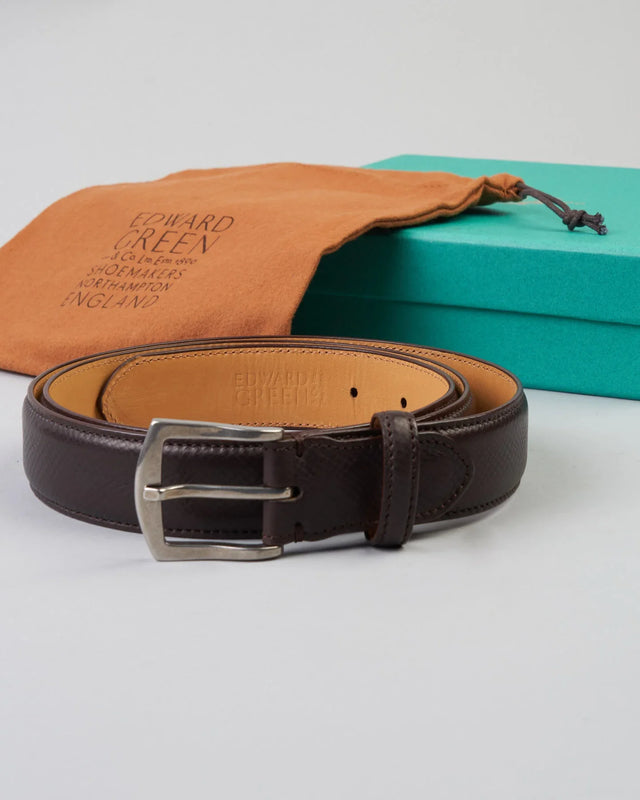 Edward Green - Belt | Utah | Dark Brown - Belts