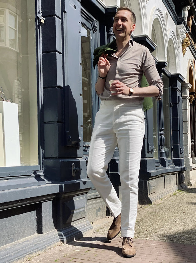 Edward Green - Dover | Unlined | Suede | Mole - Lace-up