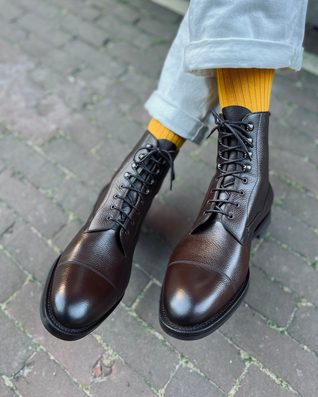 The Hand - Edward Green Galway Country Calf Walnut