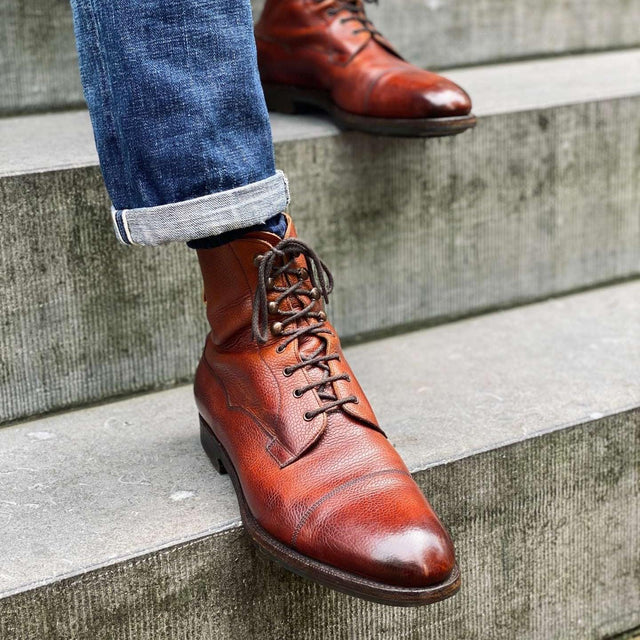 Edward Green - Galway | Country Calf | Rosewood - Boots