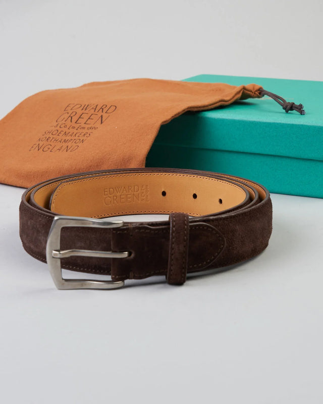 Edward Green - Belt | Suede | Mink - Belts