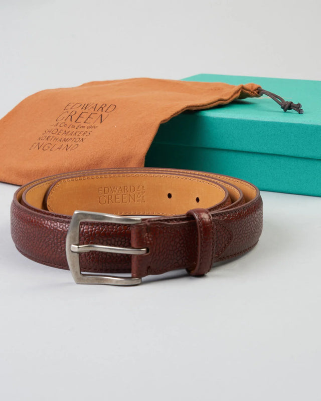 Edward Green - Belt | Country Calf | Rosewood - Belts