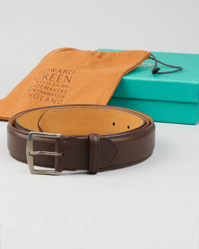 Edward Green - Belt | Country Calf | Walnut - Belts