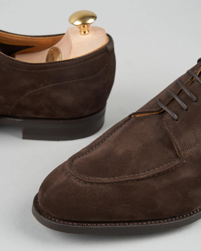 Edward Green - Dover | Unlined | Suede | Espresso - Lace-up