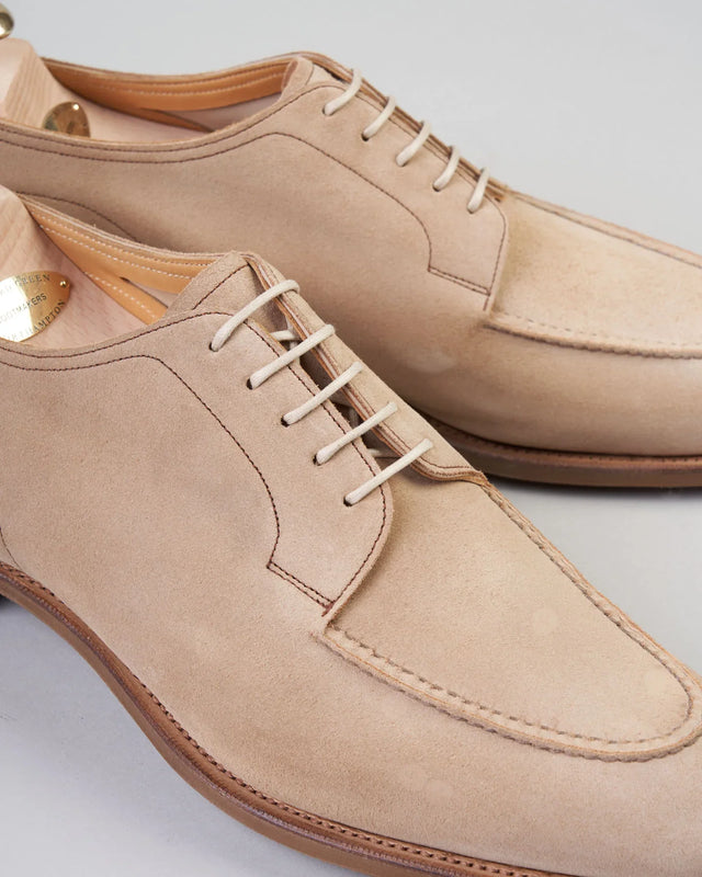 Edward Green - Dover | Unlined | Suede | Oyster - Lace-up