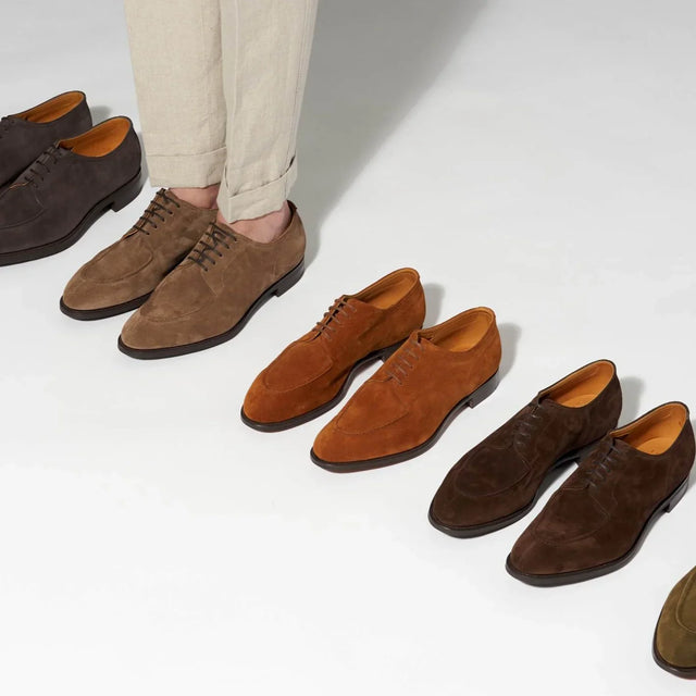 Edward Green - Dover | Unlined | Suede | Tobacco - Lace-up