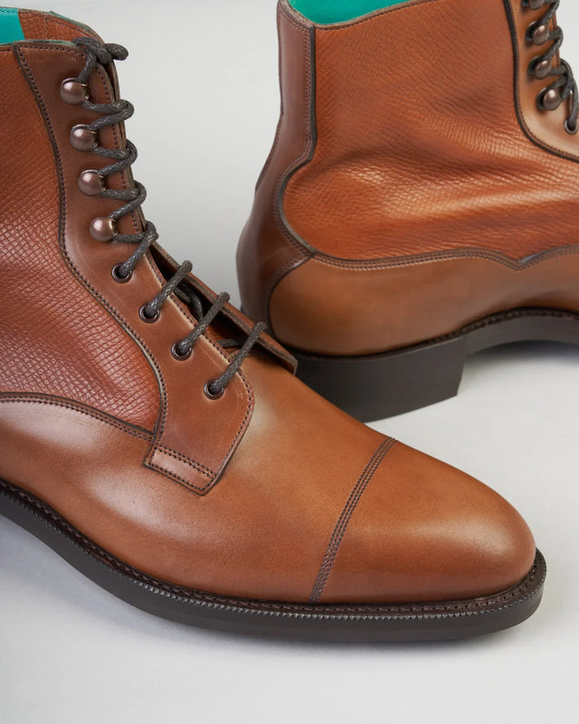 Edward Green - Galway | Bourbon Shell Cordovan & Chestnut Utah - Boots