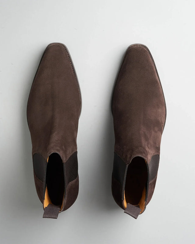 Gaziano & Girling - Burnham | Suede | Mole - Boots