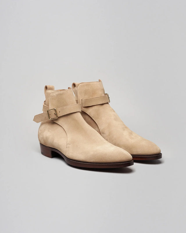 Gaziano & Girling - London Boot | Suede | Sandstone - Boots