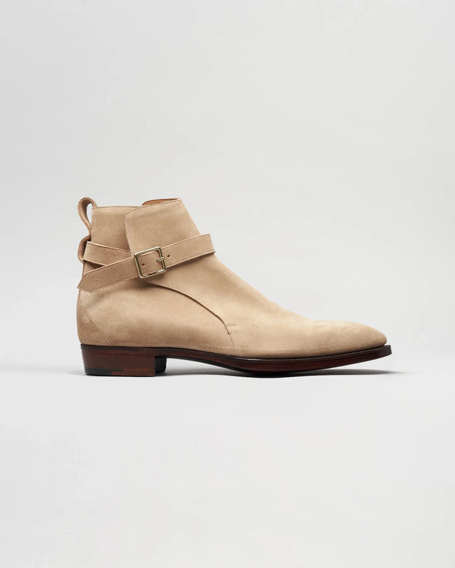 Gaziano & Girling - London Boot | Suede | Sandstone - Boots