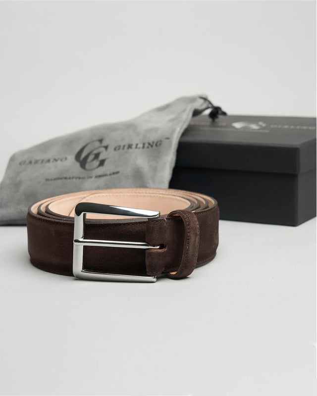 Gaziano & Girling - Belt | Suede | Mole - Belts