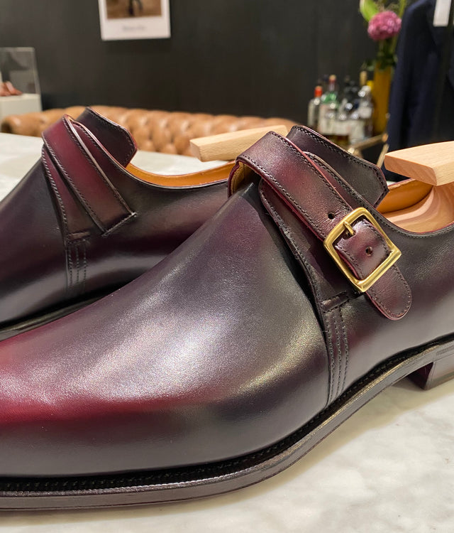 Maison Corthay - Arca Buckle | Lie de Vin - Buckle