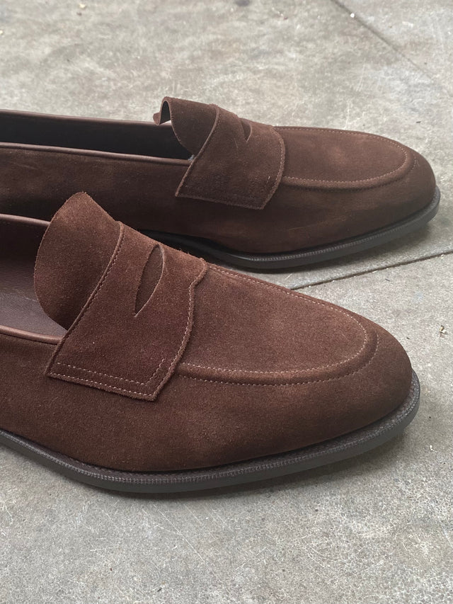 Edward Green - Piccadilly | Unlined | Suede | Mink - Loafer