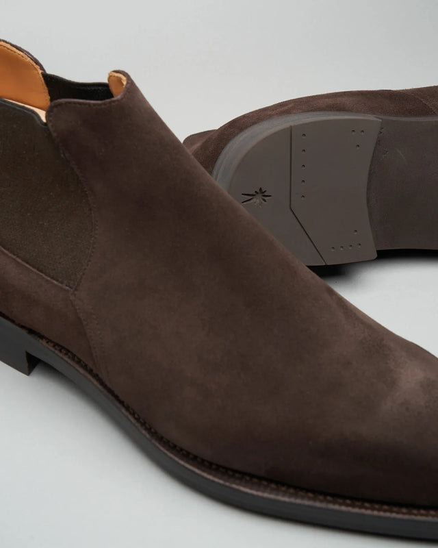 Maison Corthay - Bella | Suede | Dark Brown - Boots