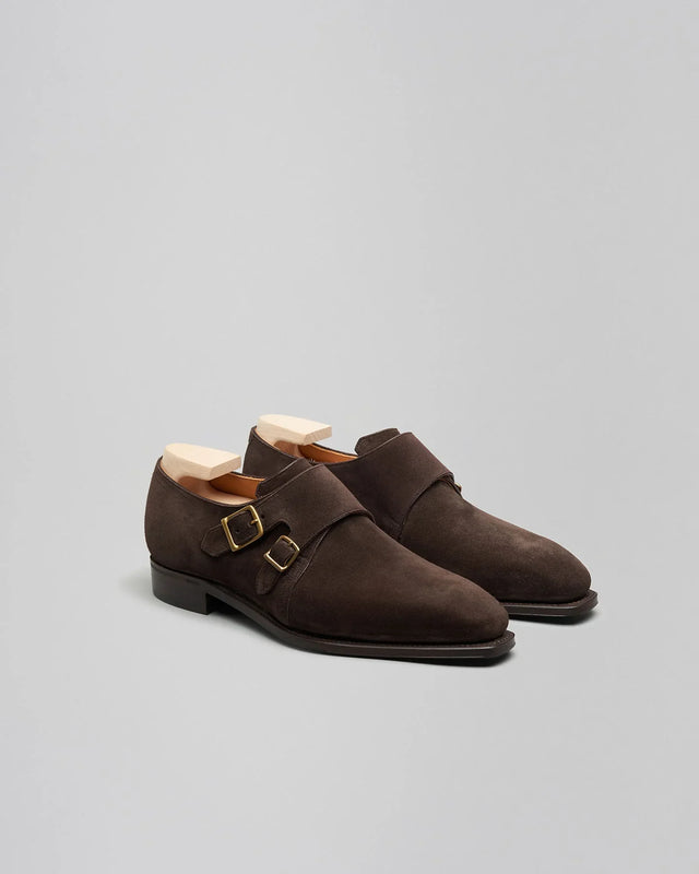 Maison Corthay - Twin | Suede | Dark Brown - Buckle