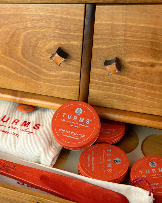 Turms - Complete Shoe Care Kit in Mobiletto - Shoe Care