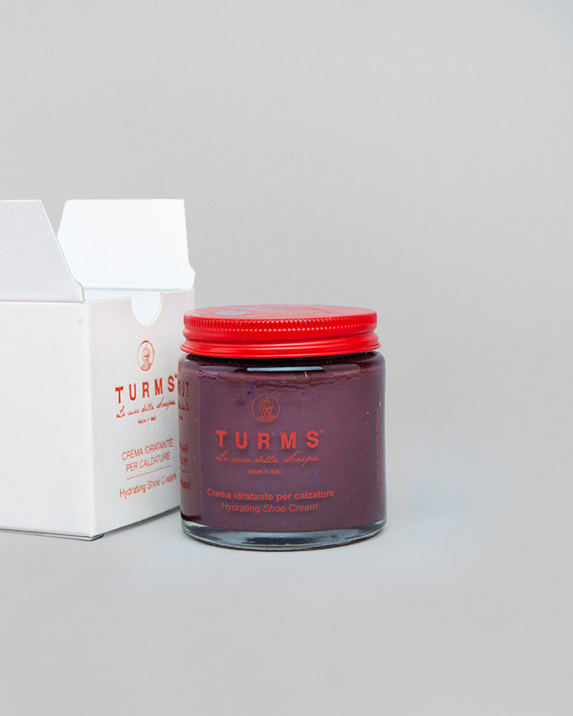 Turms - Leather Shoe Cream | Burgundy - Shoe Care