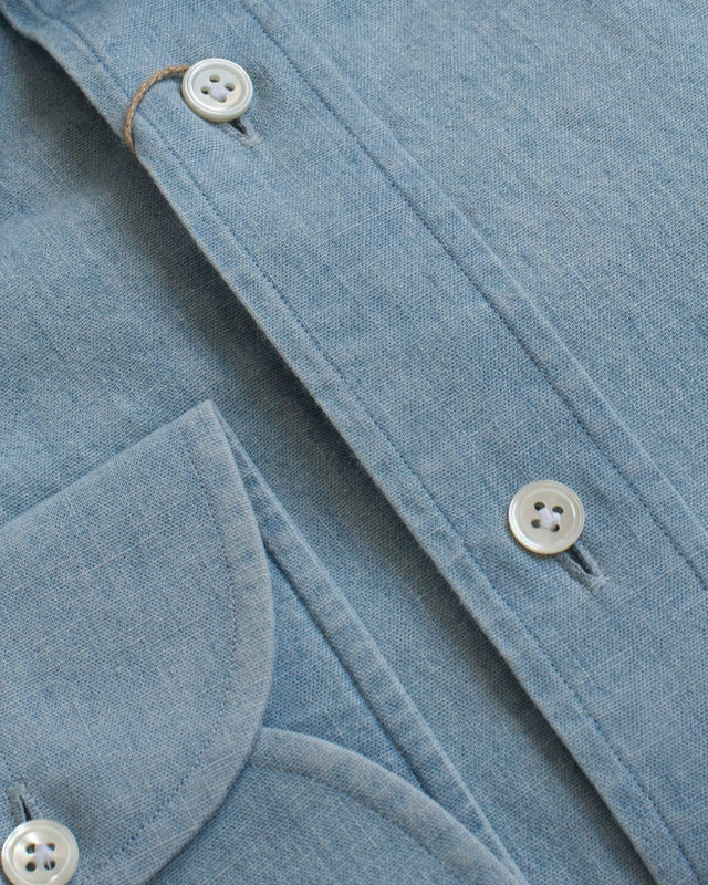 Gold Line | Japanese Chambray | Ice