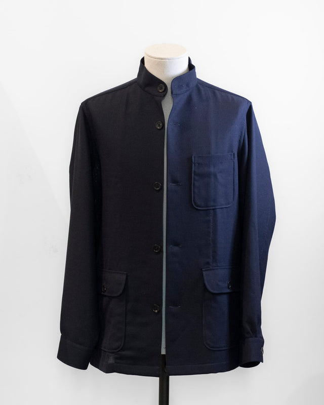 Traveler's Jacket | Huddersfield Wool Fresco | Navy