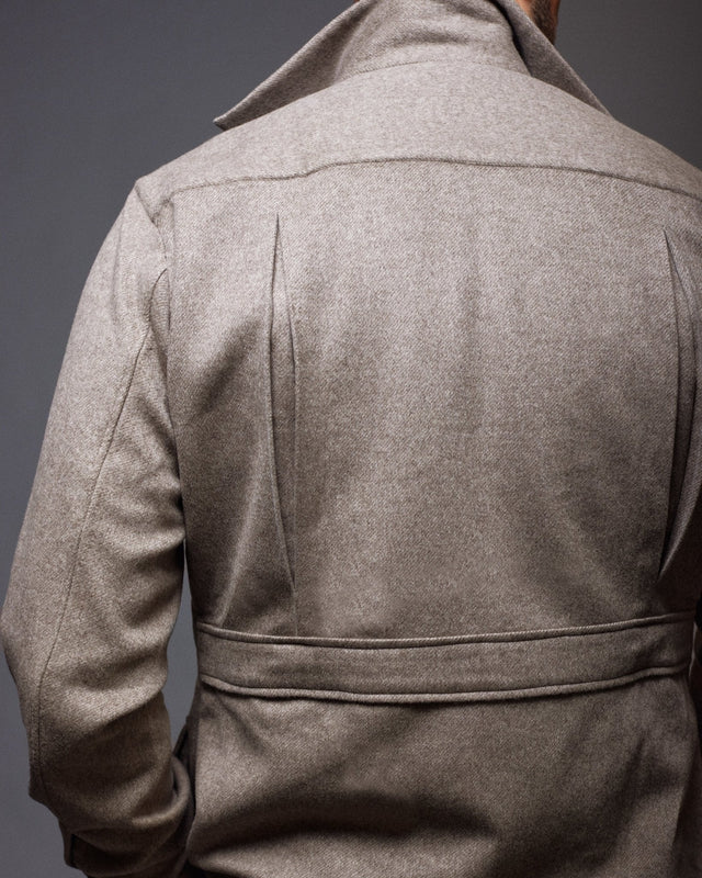 Traveler's Jacket | Loro Piana Cashmere | Light Gray