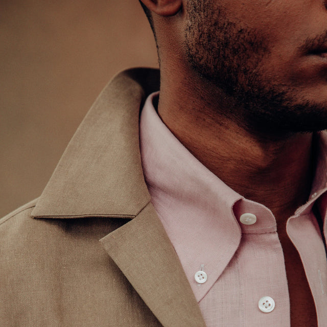 Traveler's Jacket | Solbiati Linen | Beige