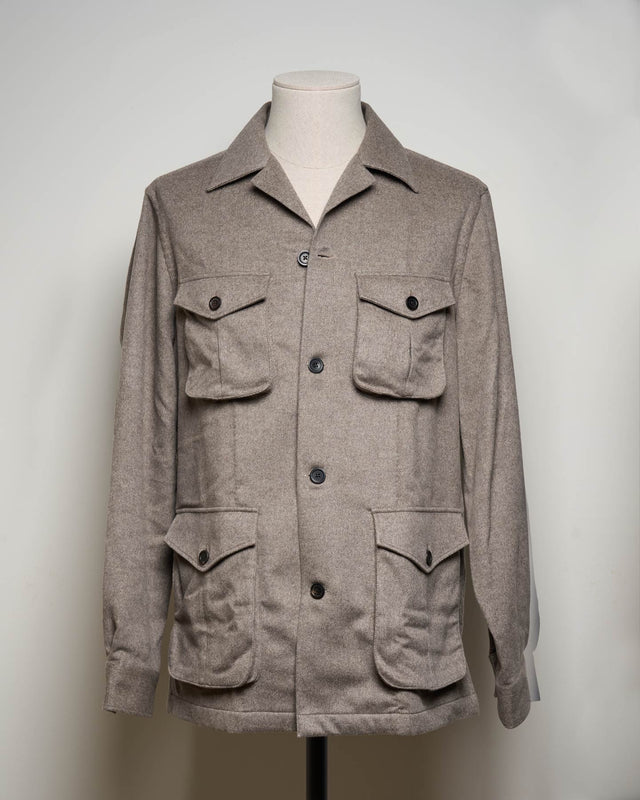 Traveler's Jacket | Loro Piana Cashmere | Light Gray