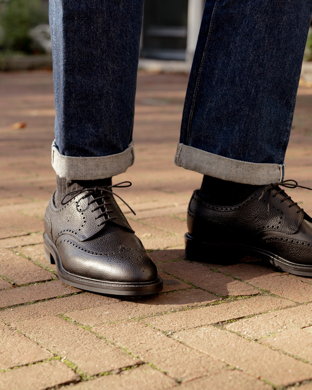 Sandringham | Country Calf | Black