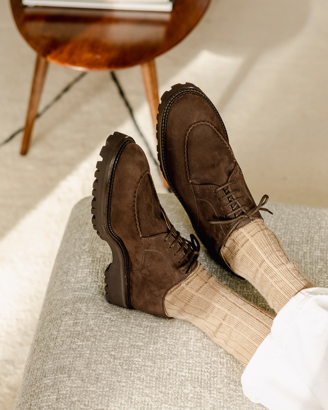 Land | Unlined | Nubuck | Brown