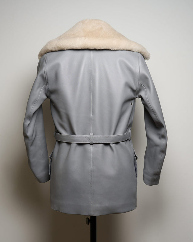 Chapal | 1914 Vest | Sheep Fur | Light Grey