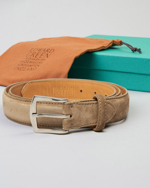 Belt | Suede | Oyster