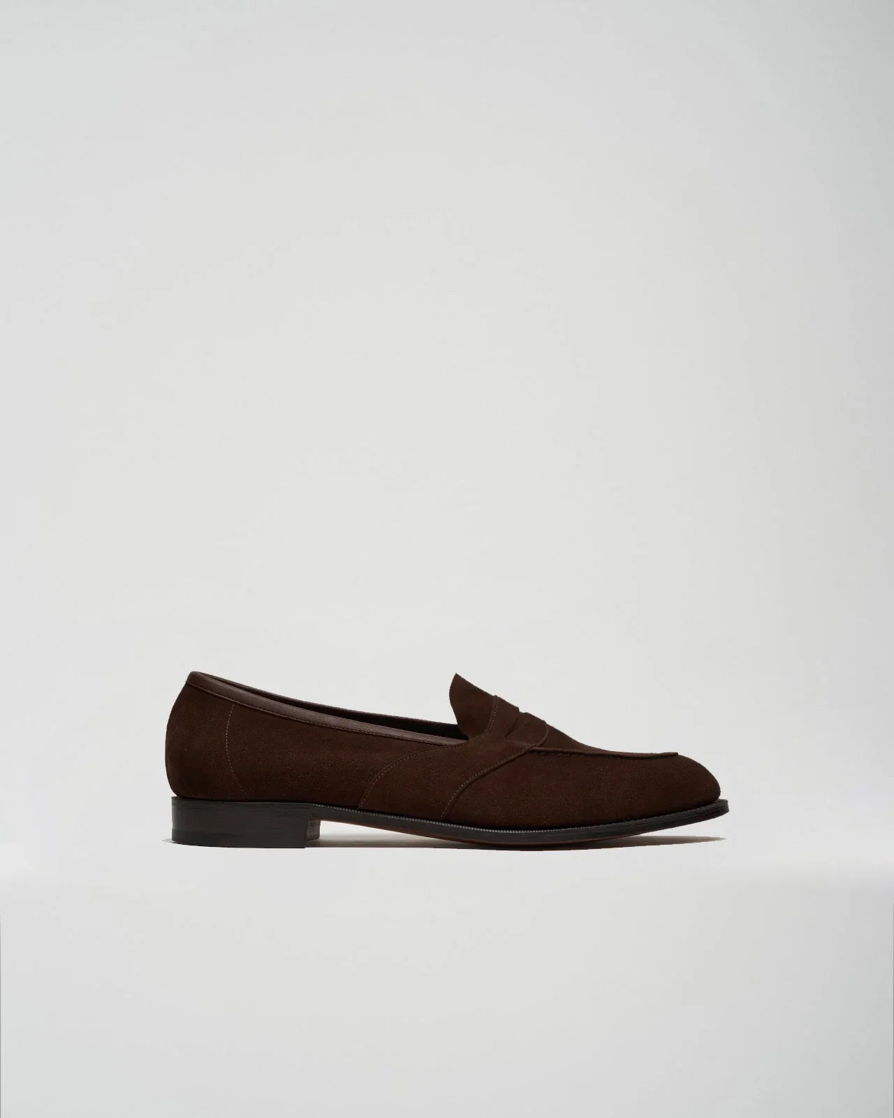 The Hand - Edward Green Barton in Mink Suede