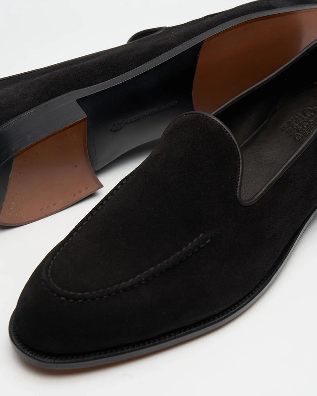 Hampton | Suede | Black