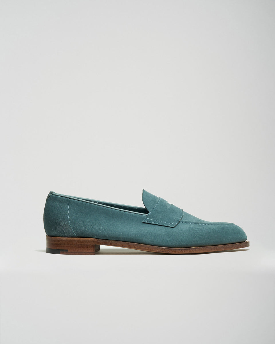Piccadilly | Unlined | Suede | Aqua