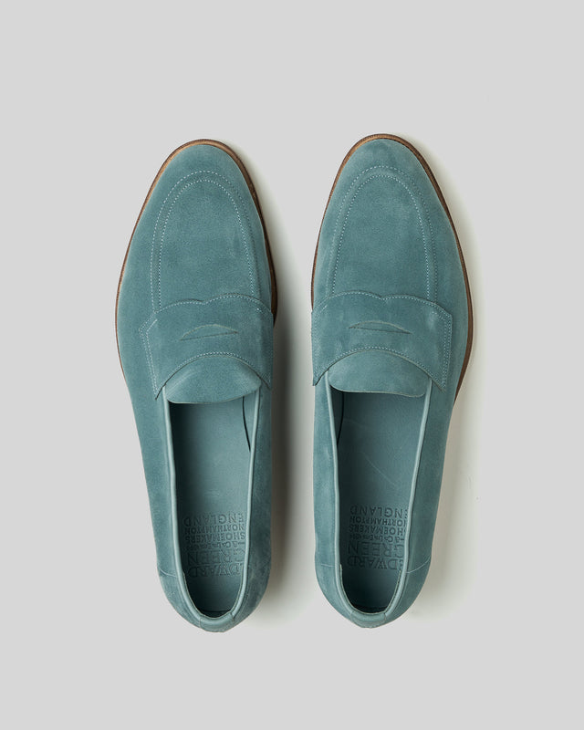 Piccadilly | Unlined | Suede | Aqua