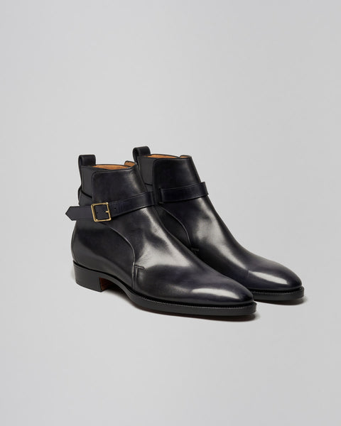 London Boot | Dark Deco Black