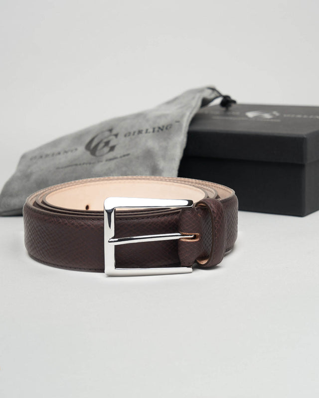 Belt | Hatch Grain | Espresso